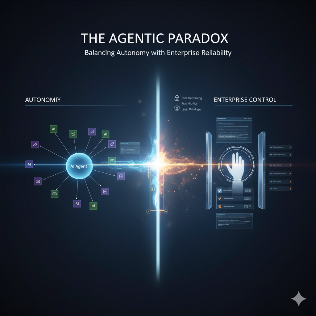The Agentic Paradox: Balancing Autonomy with Enterprise Reliability 🧭